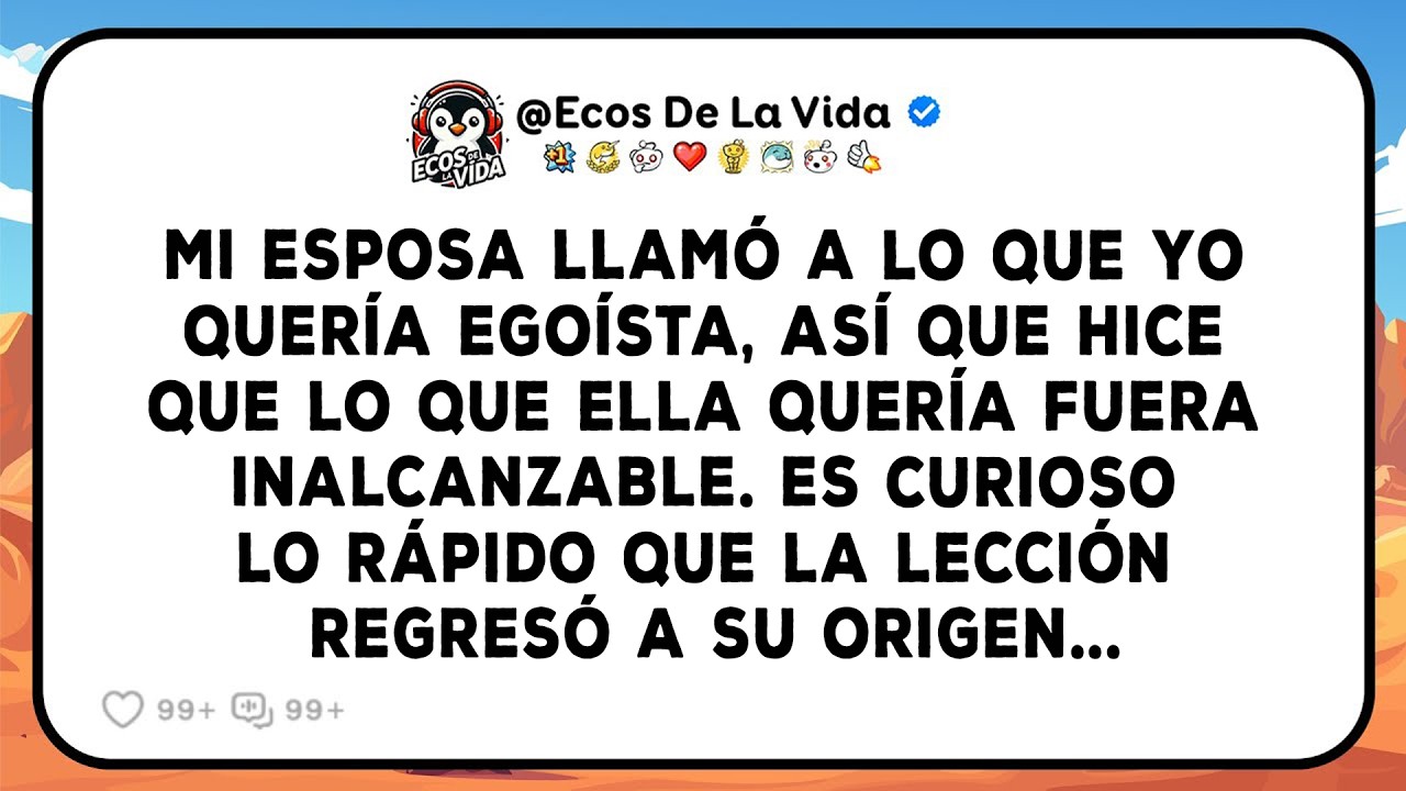 Ella Calificó Mi Petición De Egoísta; Momentos Después, El Cambio De Prioridades Habló Por Sí Solo.