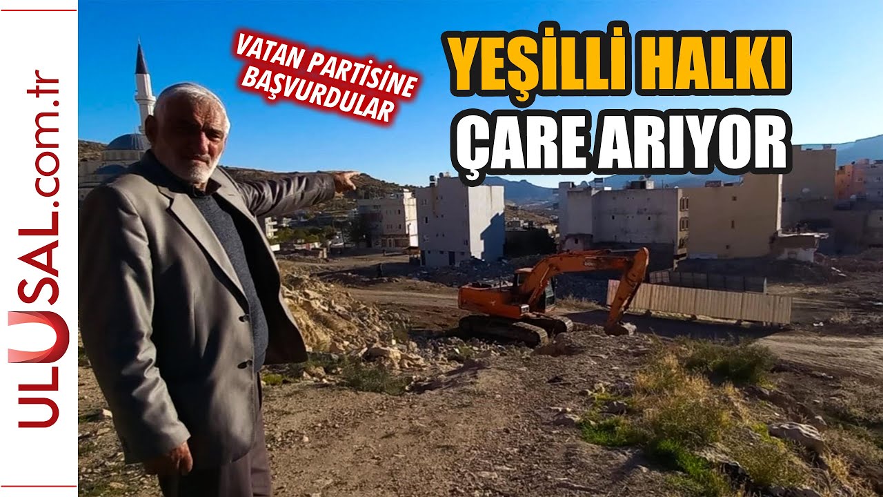Mardin Yeşilli halkı çare arıyor: Vatan Partisine başvurdular