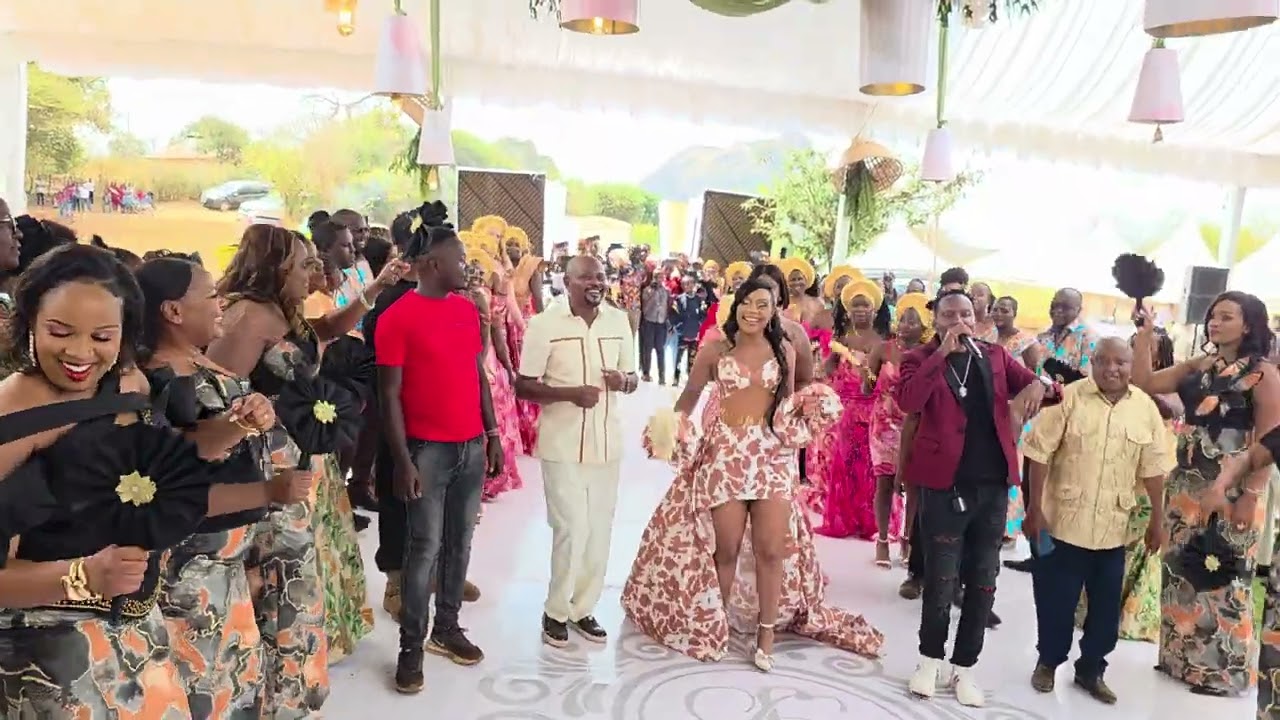 ALEX KASAU KATOMBI AT NGUUKU MWINGI WEDDING  CEREMONY