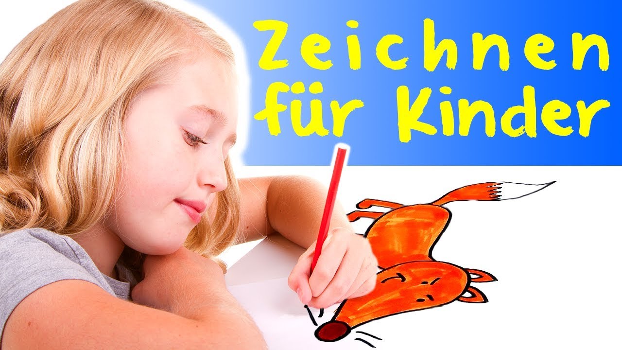 Zeichnen für Kinder – Malen auf einfache Weise lernen