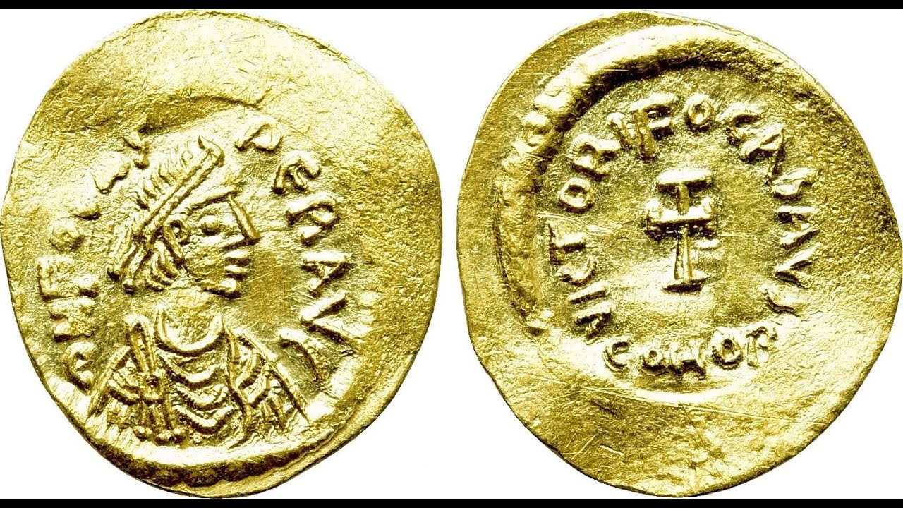 NVMMVS: &delta; N FOCAS PЄR AVG  ☩ VICTORI FOCAS AVG : CONOB #SPQR #ProVaticanus #Byzantine #Phocas
