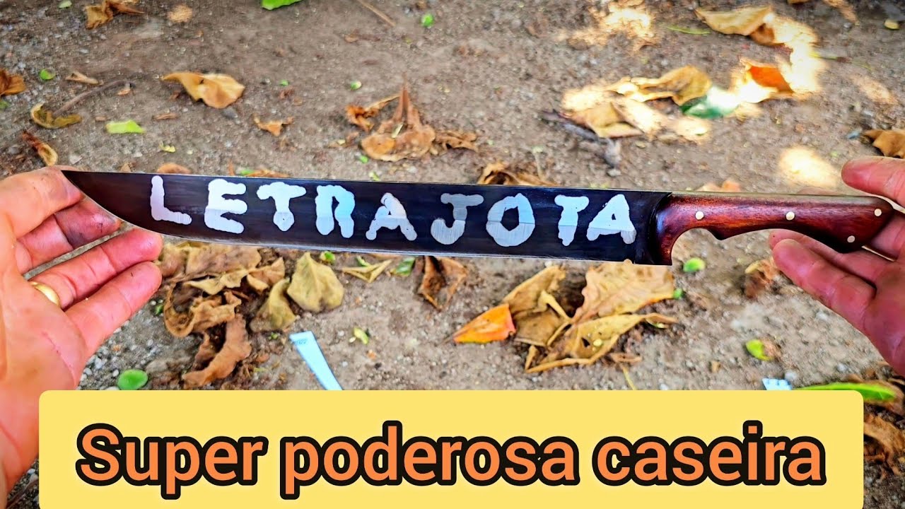 Faca SUPER PODEROSA CASEIRA.