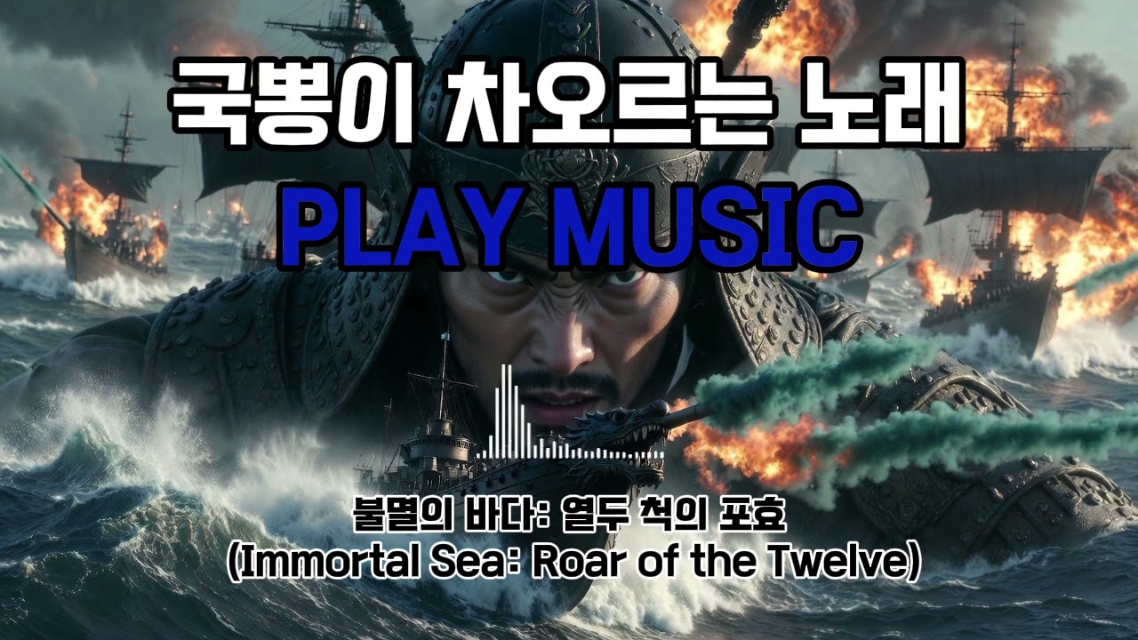 (국뽕비트#1)불멸의 바다: 열두 척의 포효 (Immortal Sea: Roar of the Twelve) #이순신 #한글 #국뽕 #대한민국 #조선 