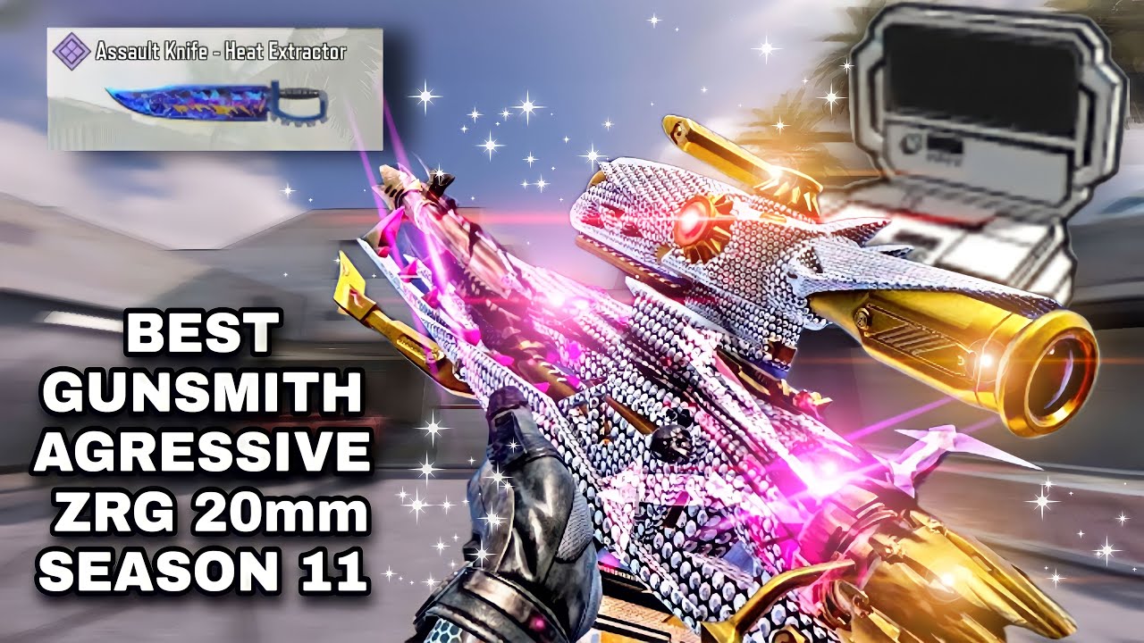 BEST FAST ADS+NO HITMARKER  ZRG 20mm Gunsmith ! BEST ZRG 20mm Loadout? ZRG 20mm CODM Attachments