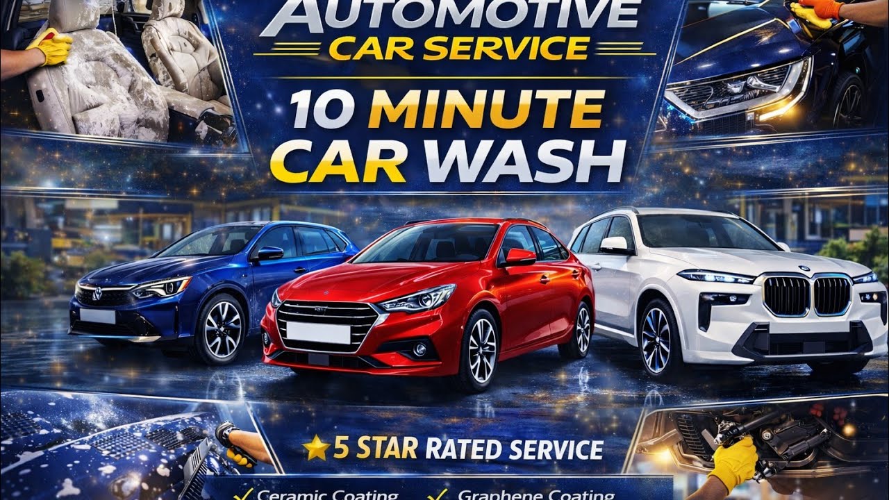 👇🚗✨ AUTOMOTIVE CAR SERVICE – BIGHATI ✨🚗🔥 Wash Your Car in Just 10 Minutes! 🔥আপনার গাড়ির জন্য চাই .