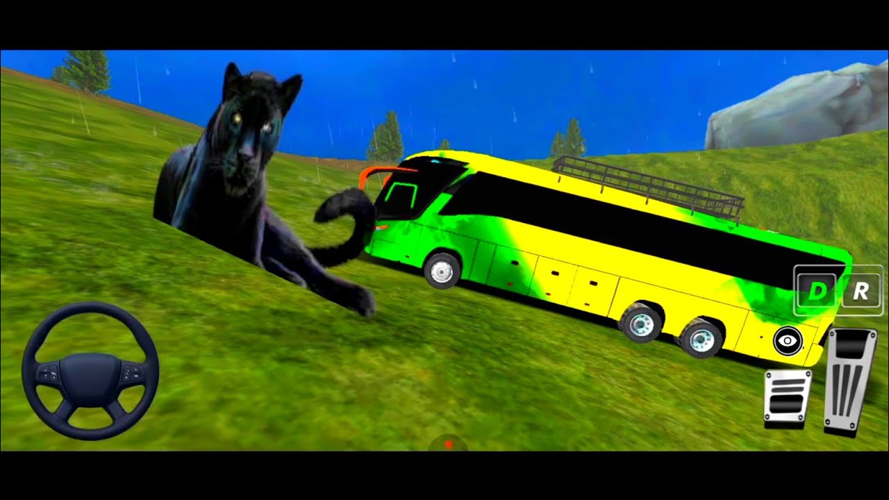 Coach Bus Simulator India Offroad Gameplay | Bus Simulator GT City Bus | Offroading Bus Game Sim 3D