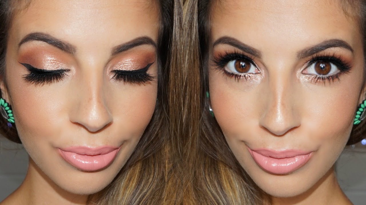 Warm Summer Makeup Tutorial  2015 | Jaclyn Hill Favorites Palette