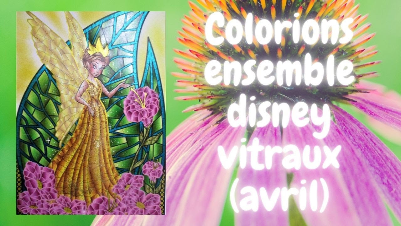 colorions ensemble disney vitraux!