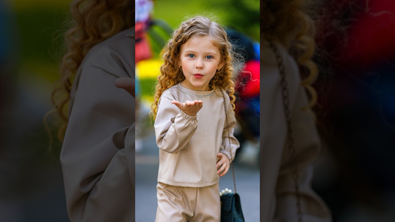 I took a picture of a little girl❤️#streetphotography