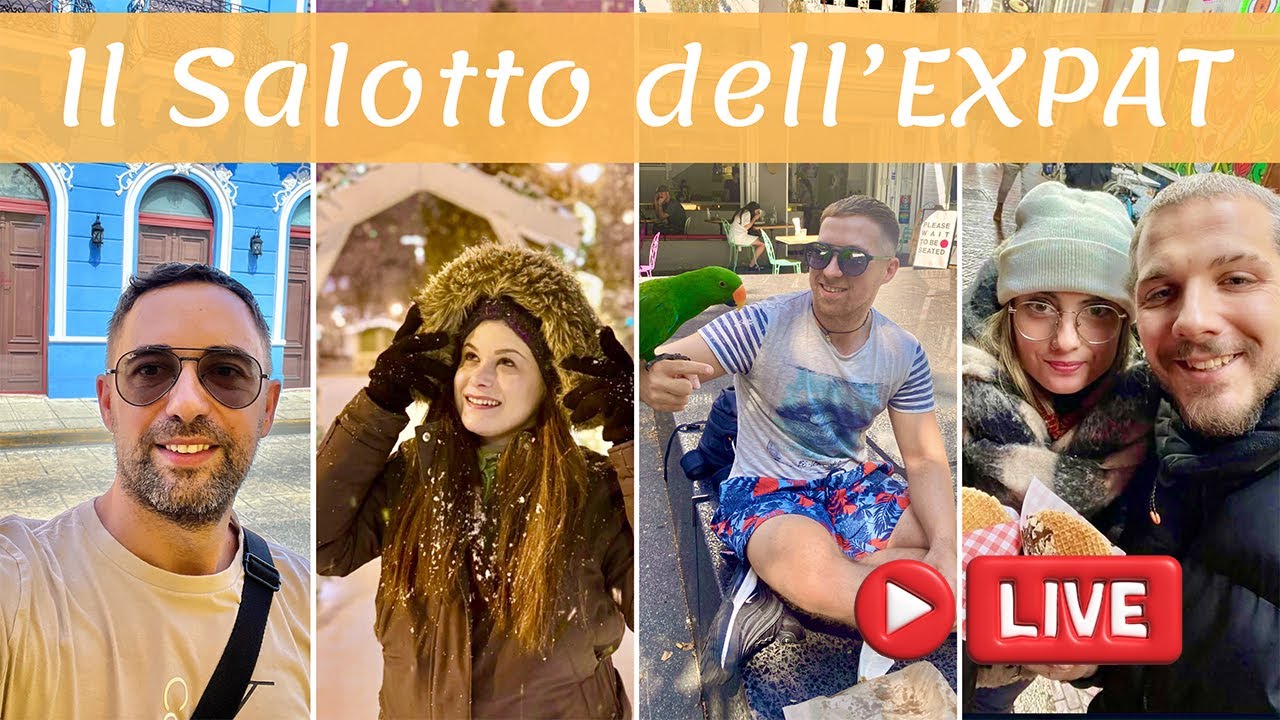 Il Salotto dell'Expat: Cosa Motiva Gli Italiani a LASCIARE il BelPaese?