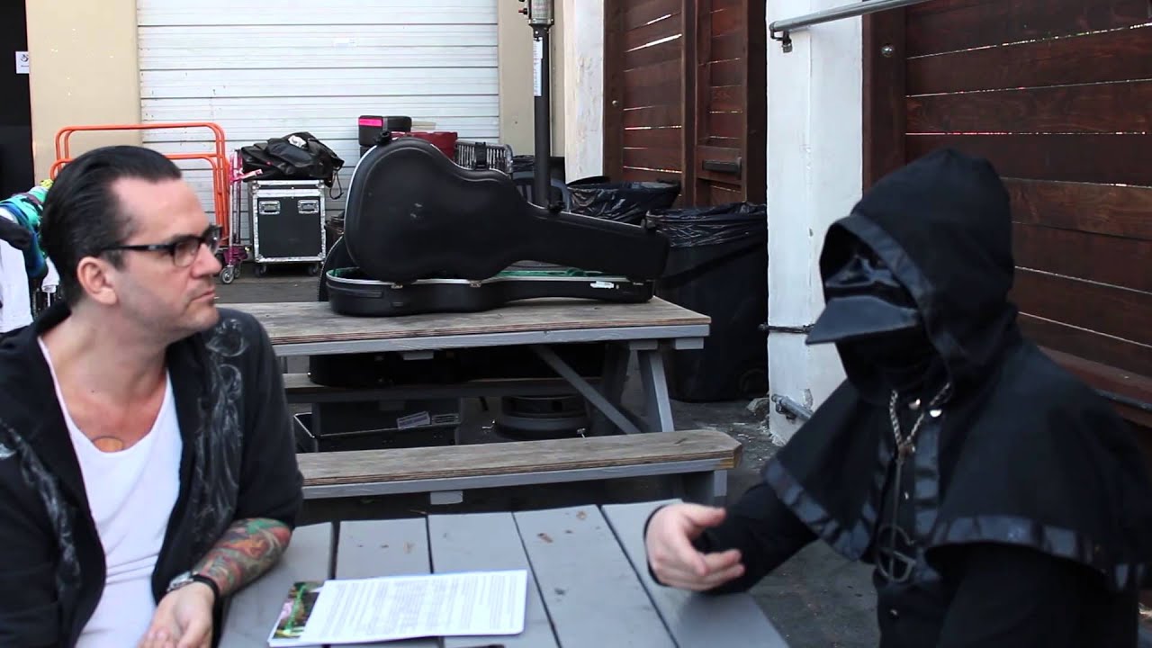 Brett Ecklund meets a Nameless Ghoul from Ghost on KX 93.5 FM