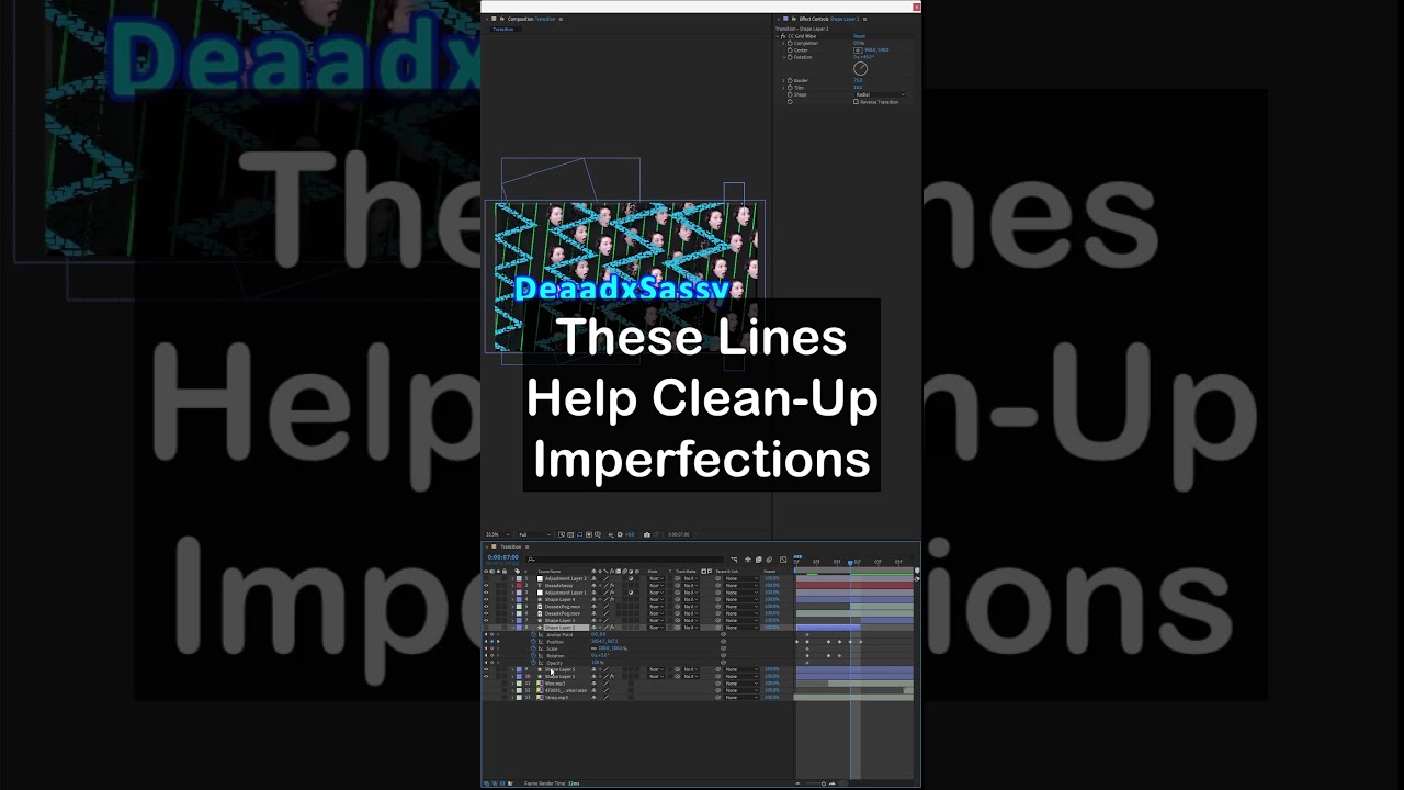 OBS Stream Transition After Effects