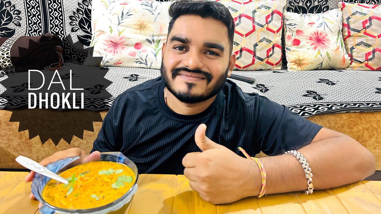Aaj Gujarati Special Dis Dal Dhokli Banayi..😍