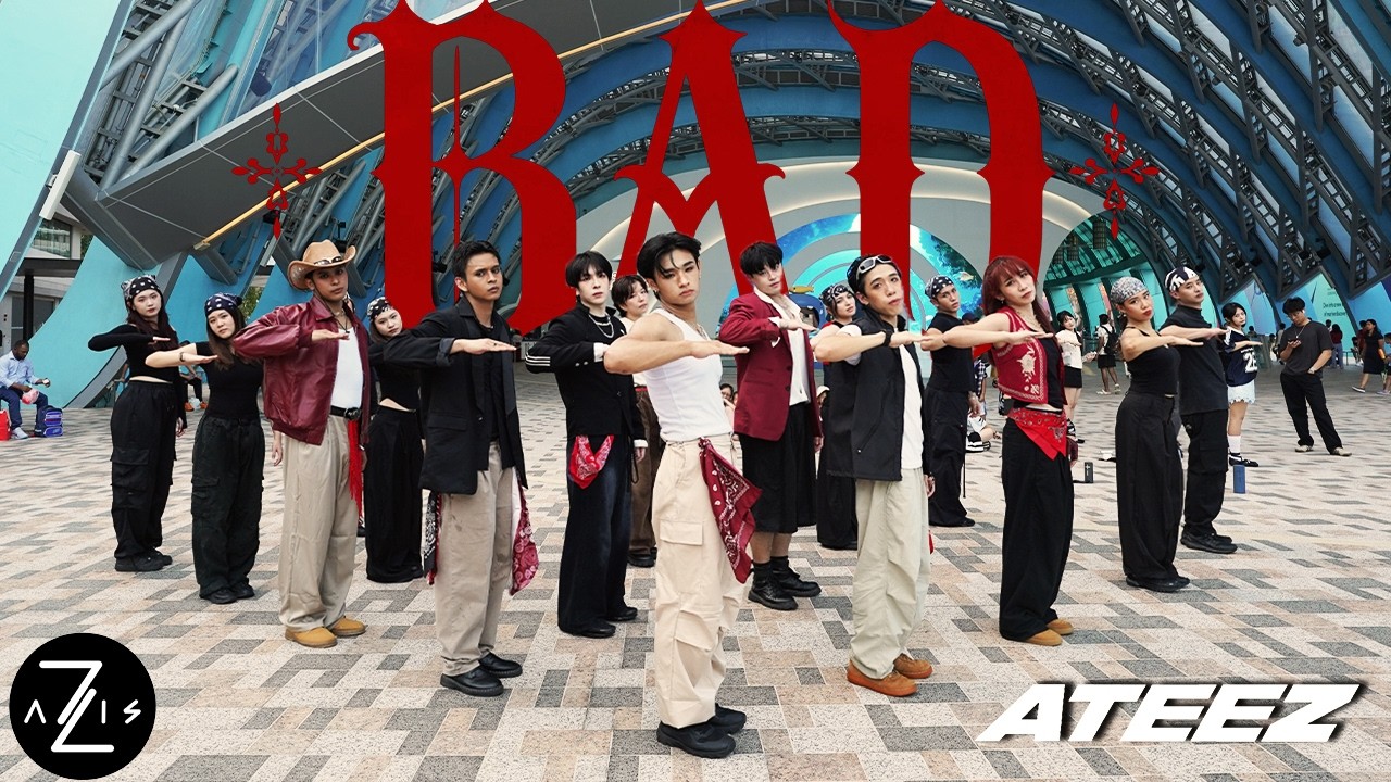 [KPOP IN PUBLIC / ONE TAKE] ATEEZ(에이티즈) - 'BAD' | DANCE COVER | Z-AXIS FROM SINGAPORE