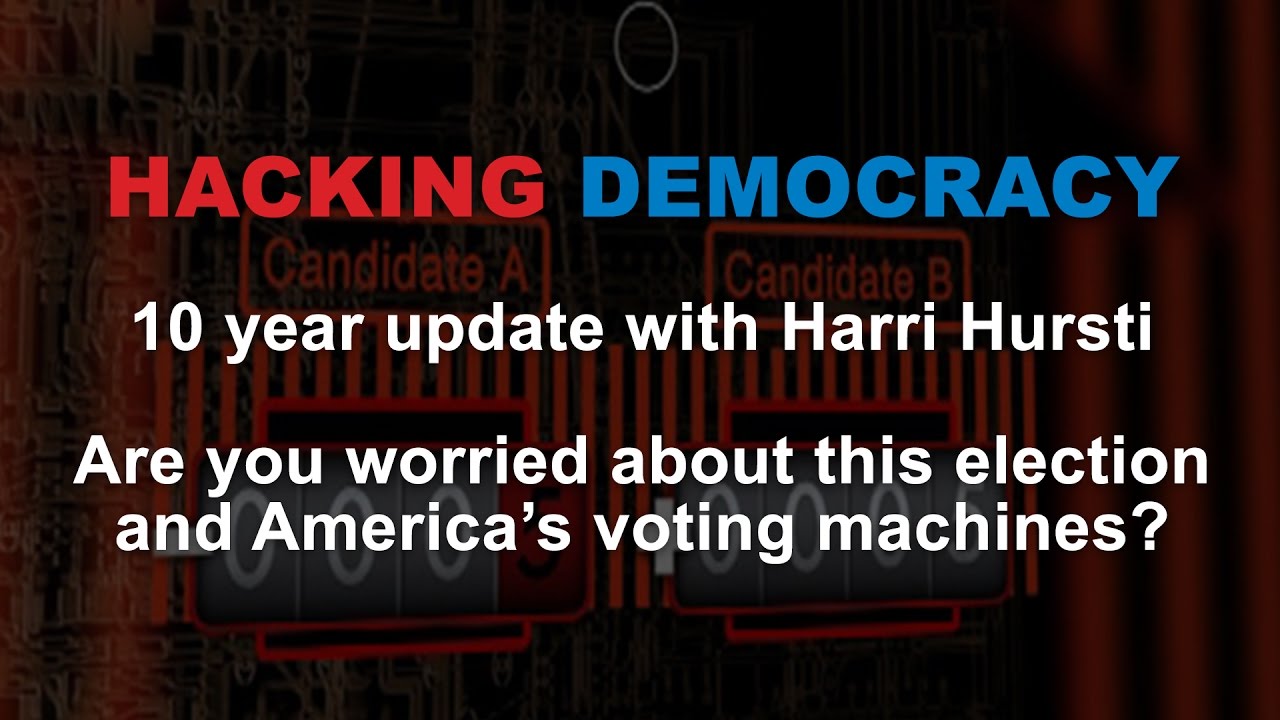 Hacking Democracy, 10 year update with Harri Hursti Part 2