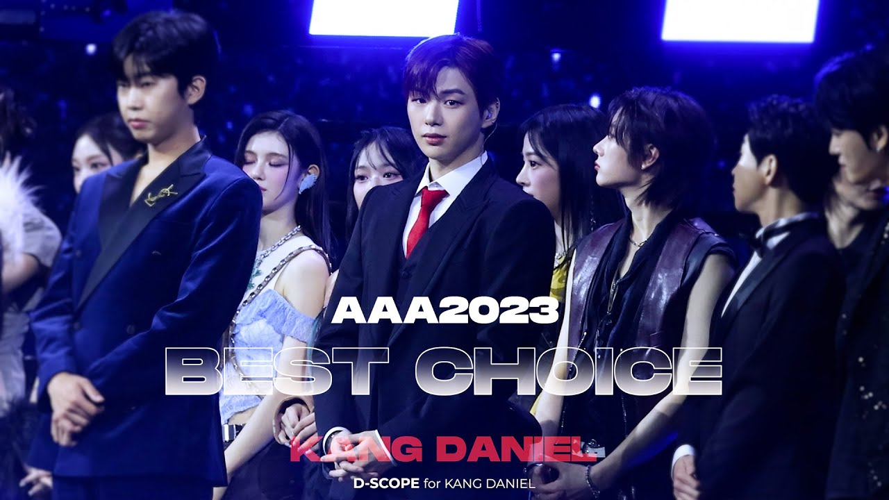 [4K 60p] 강다니엘 'AAA 베스트 초이스 수상' 라이브 직캠(KANG DANIEL) 