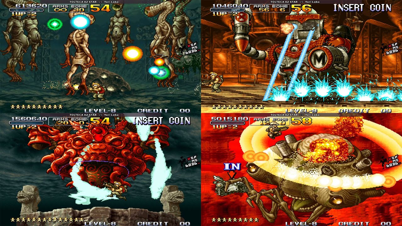 Metal Slug 3 Level 8 no death Juego completo sin perder vidas