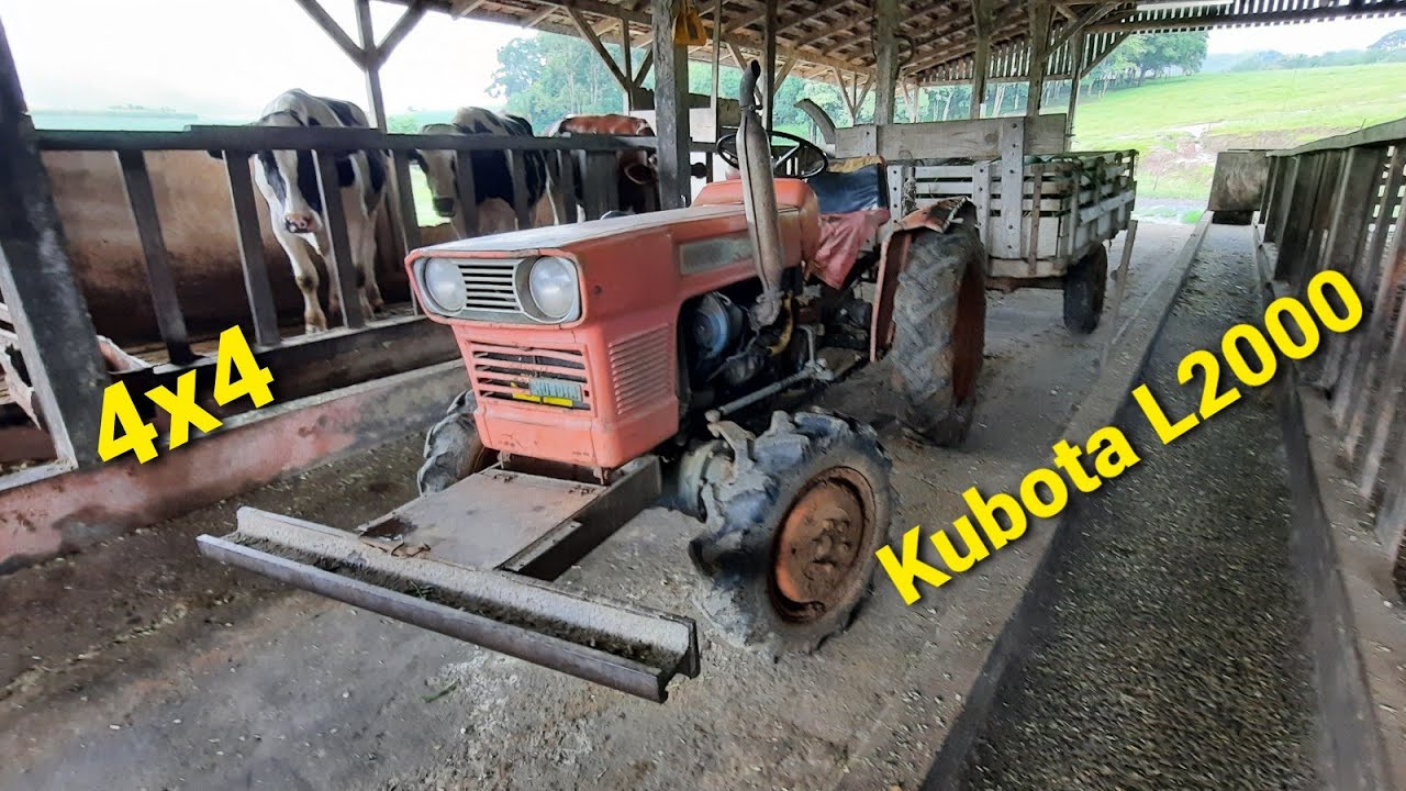 Kubota L2000 4x4 Ano 1970 Relíquia Rara. em Ituporanga SC