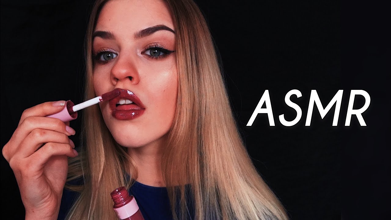 АСМР/ASMR Блеск для губ| lipgloss 💄 звуки рта