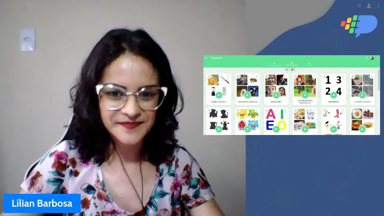 Workshop de Comunicação Alternativa e Estimulação Cognitiva Apoiada pelo Aplicativo Expressia