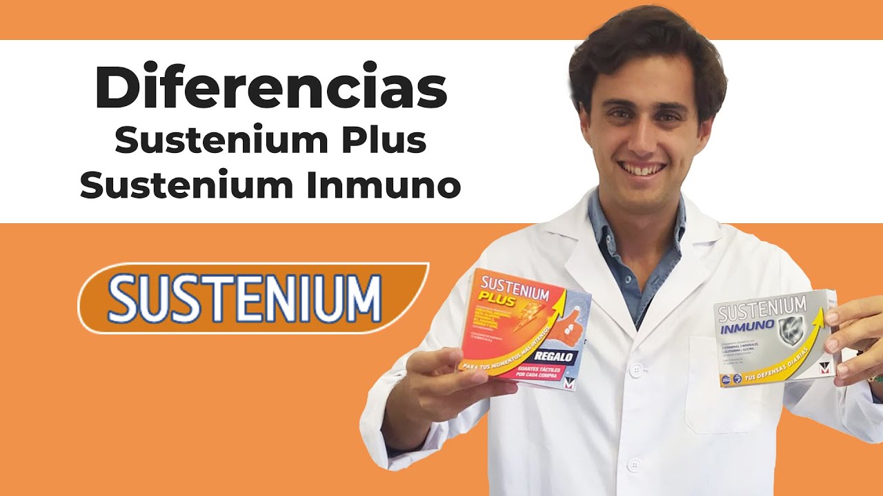 👉DIFERENCIAS entre 🟠SUSTENIUM PLUS🟠 y ⚪️SUSTENIUM INMUNO⚪️ | Farmaciasdirect