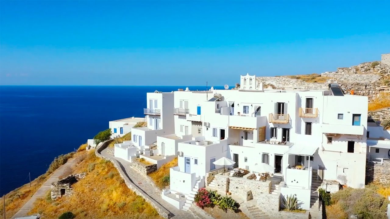 Athina Exquisite Houses Sifnos - Cyclades - GREECE (drone footage)