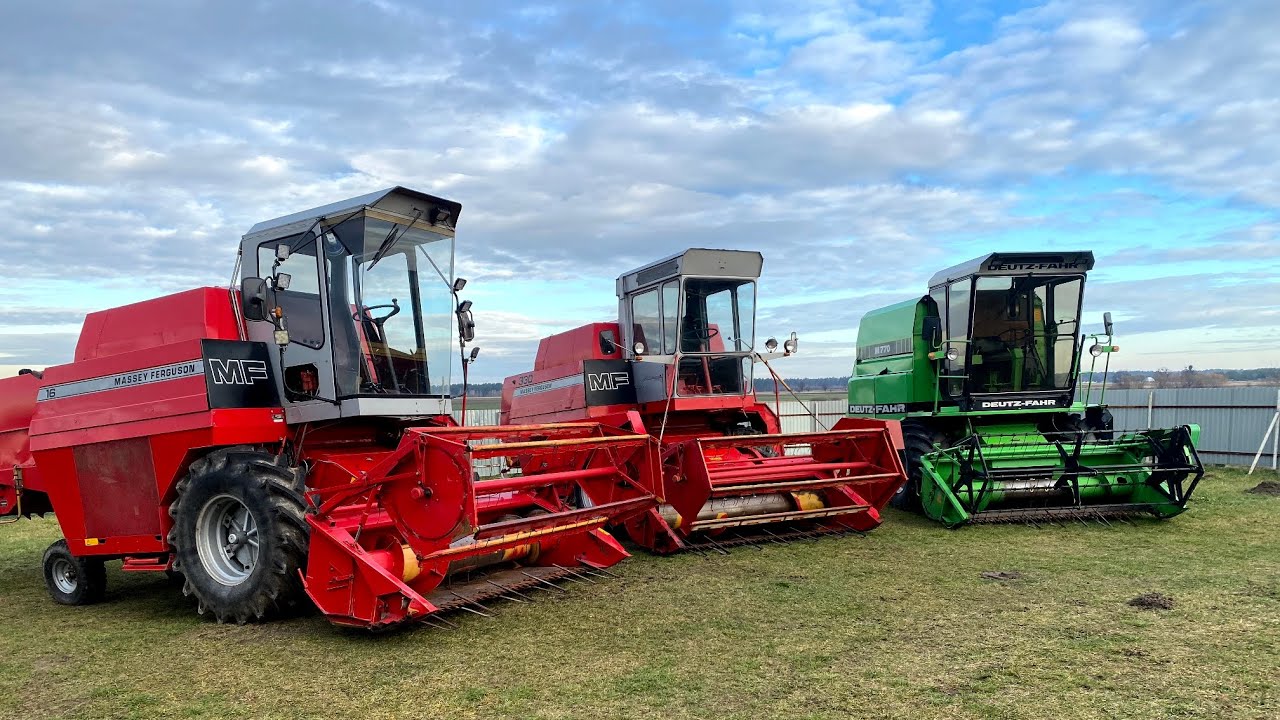 Міні Комбайни, Massey Ferguson, DEUTZ FAHR свіжа доставка