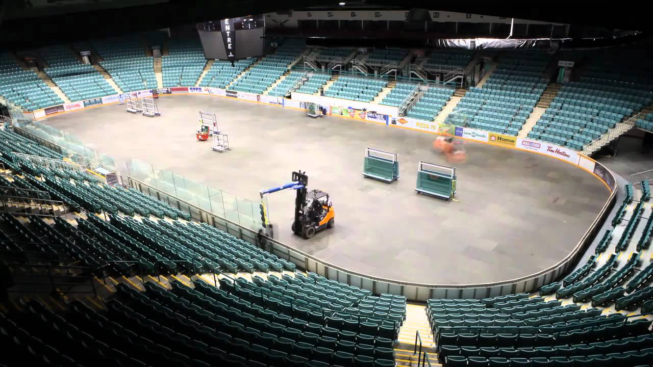 Behind the scenes at CN Centre
