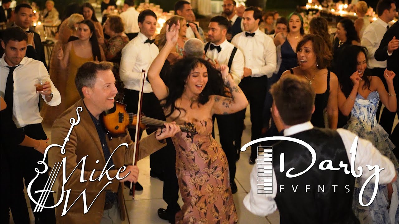 MIKE W ELECTRIC VIOLIN + DJ DARBY - Wedding Reception at Lowndes Grove, Charleston SC