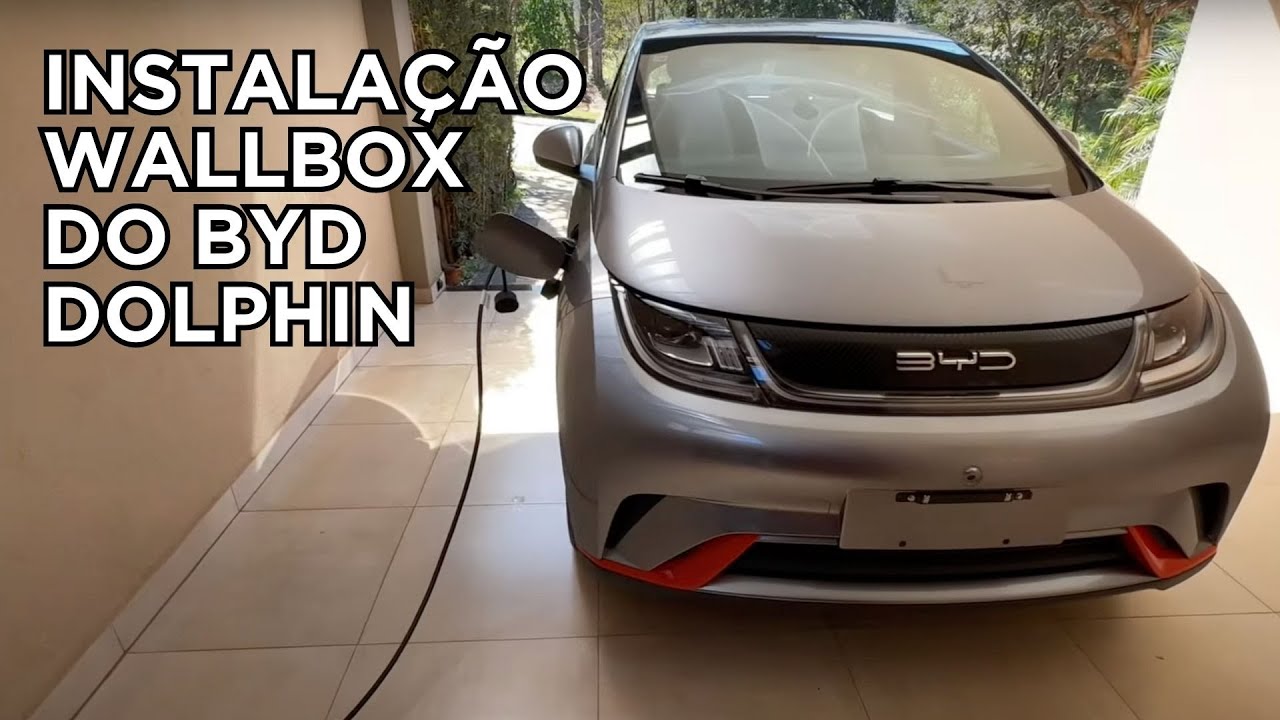 Instalação do Wallbox Carregador Veicular do nosso BYD Dolphin