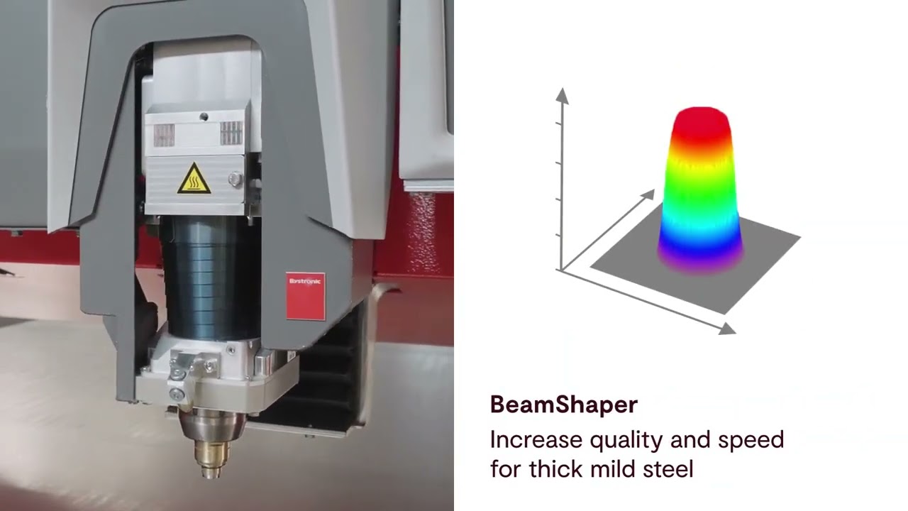 Bystronic Fiber Laser Smart Features | BeamShaper