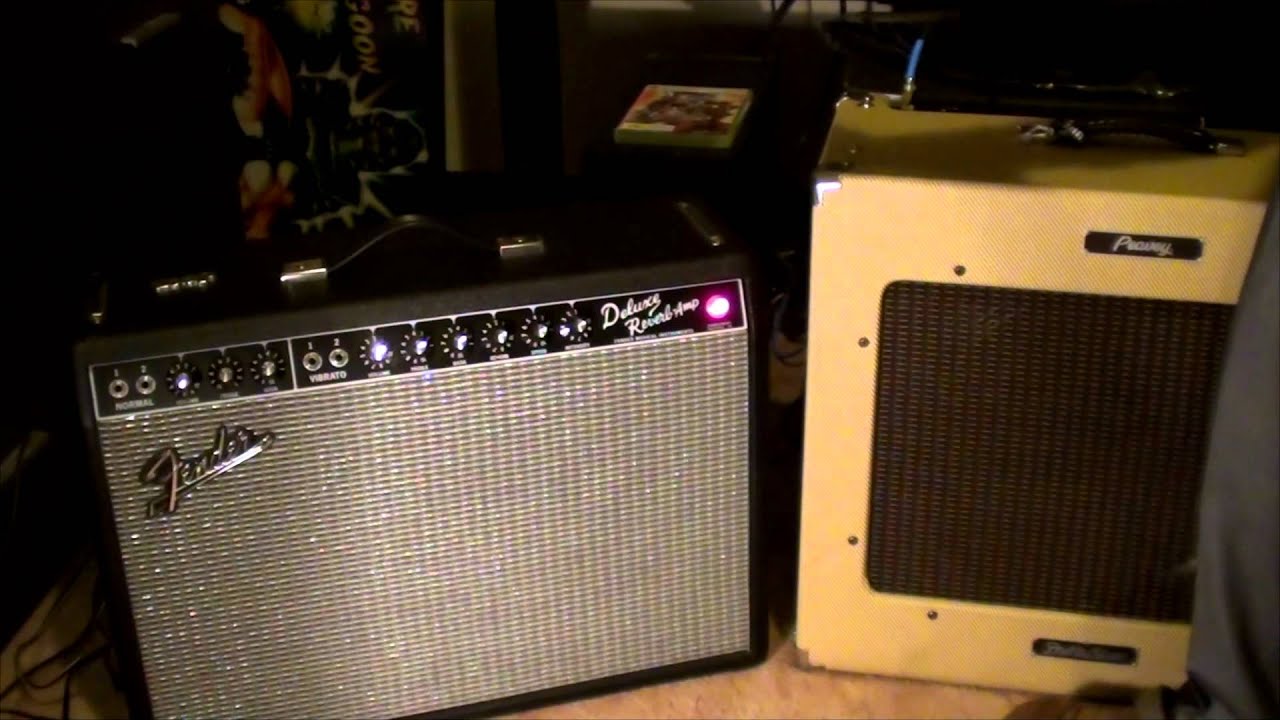 Peavey Delta Blues vs Fender Deluxe Reverb (Clean Test)