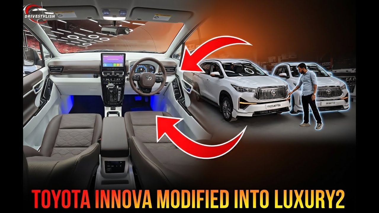 Innova Hycross का बनाया Ultra Luxury Interior +|Top 10 Must-Have Accessories @drivestylish