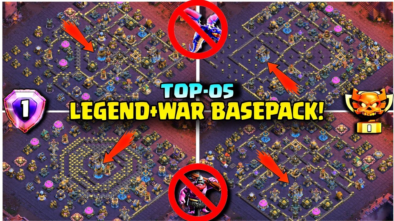 BEST TH18 CWL Base & War Base Links | Th18 Anti Throwers LEGEND LEAGUE Base Layout In CLASH OF CLANS