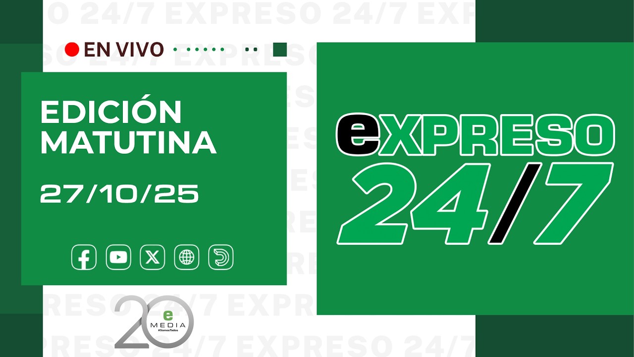 Expreso 24/7 matutino 27 de febrero del 2026