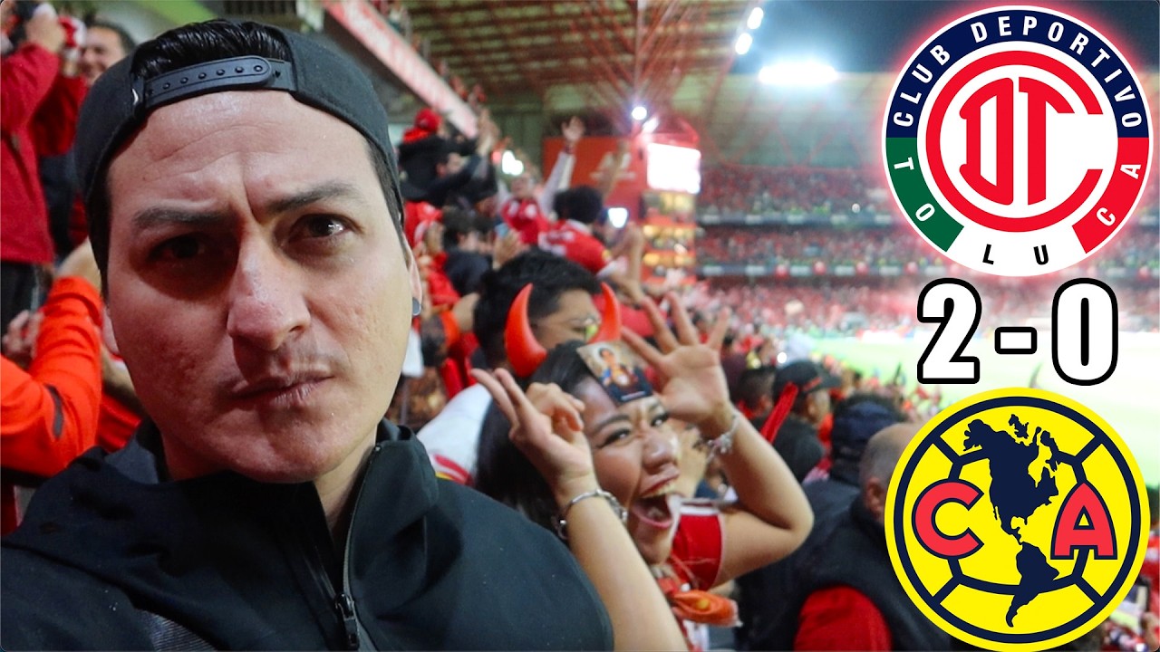 🏆 ¡TOLUCA CAMPEÓN Y ADIÓS TETRA! 🏆 Desde el Estadio Toluca 2-0 América