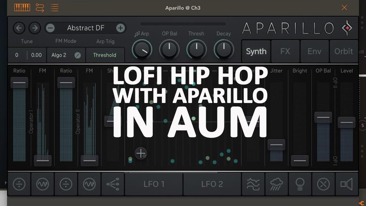 Aparillo iPad LoFi Hip Hop In AUM
