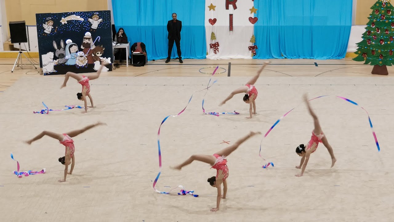 Saggio Ginnastica Ritmica ASTRA Natale 2019 - Molfetta