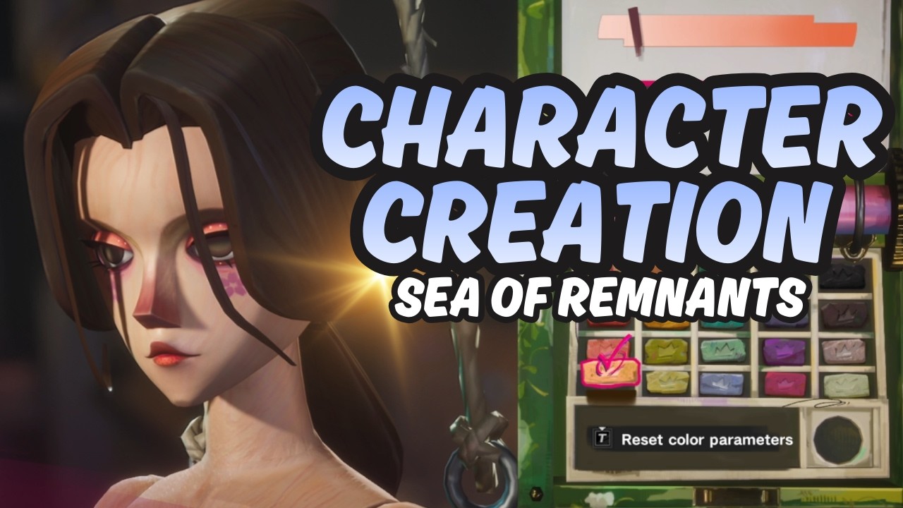 Sea of Remnants Character Creation Male and Female Remnants 4K HDR