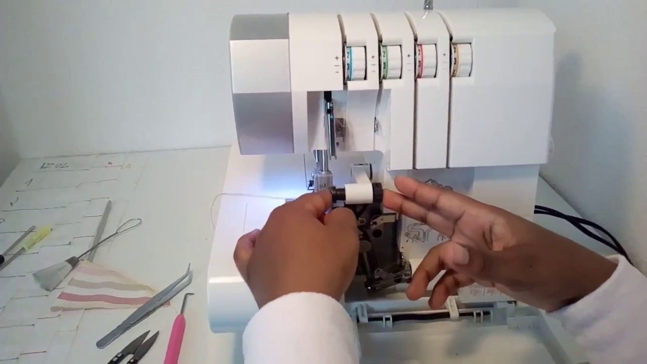 Como regular a Overlock da Singer