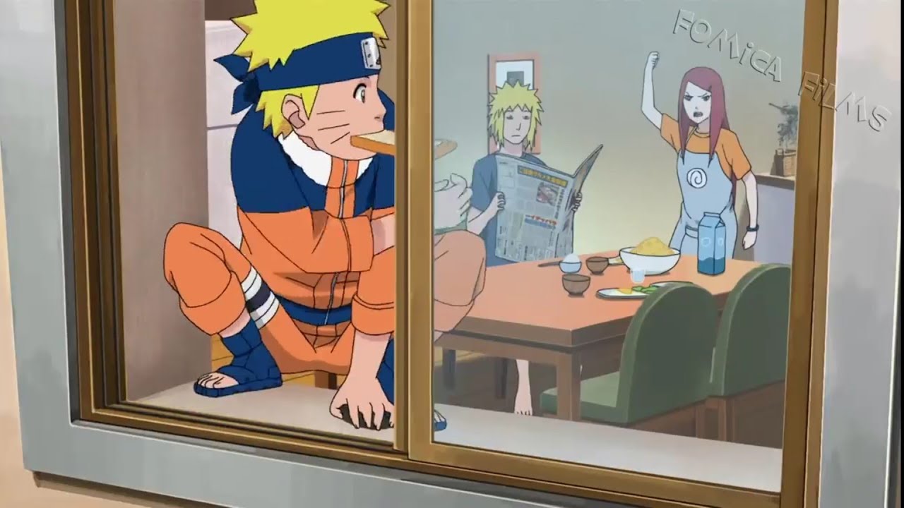 Naruto's amazing life with Kushina and Minato alive, Naruto visits Sasuke's house, EngDub