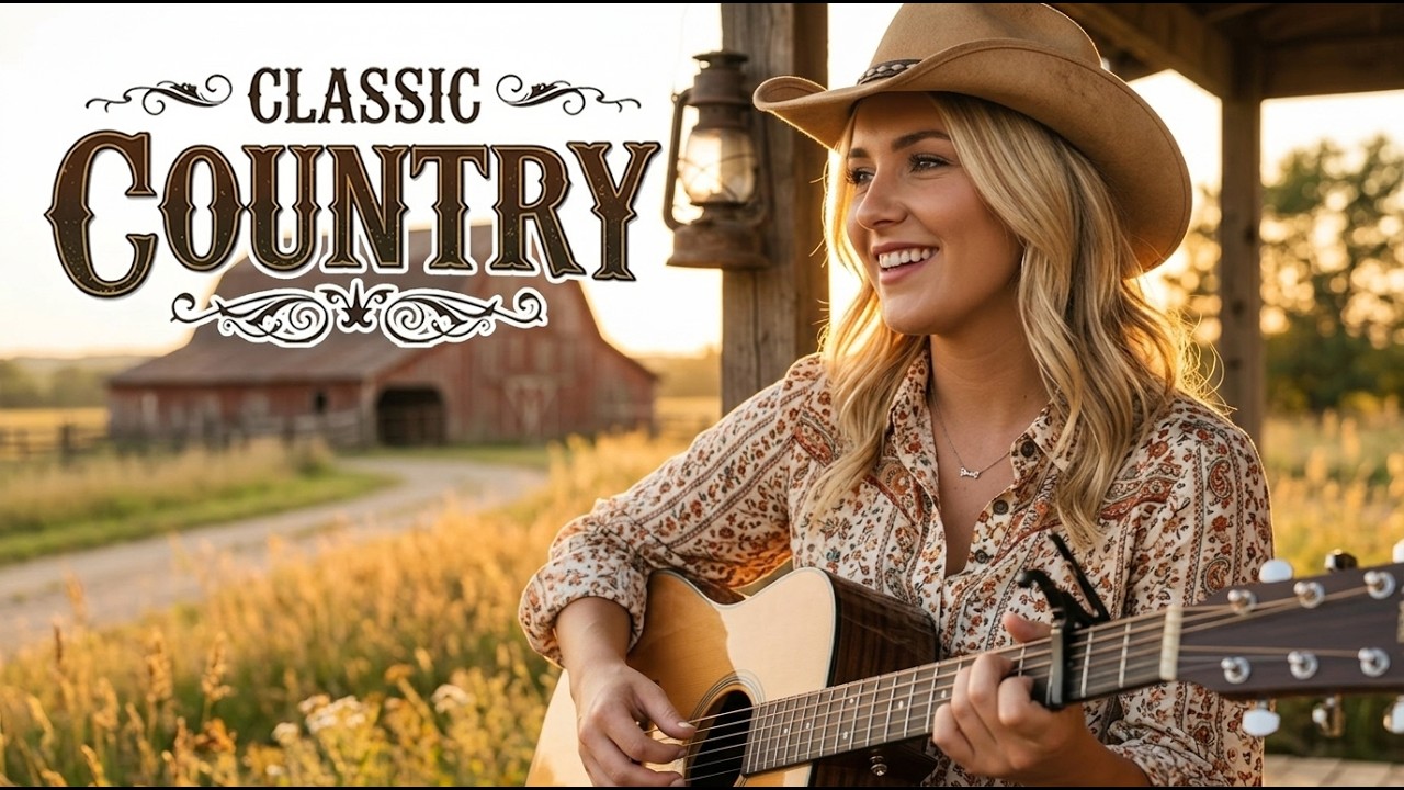 Soulful Classic Country Songs &ndash; Starlit Prairie Country Ballads | Country Boots Music