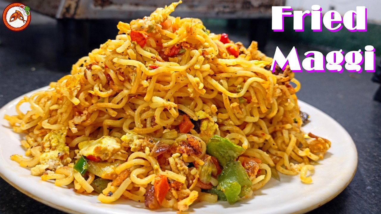 Fried Maggi | Maggi Fry | Fried Noodles | Veg fried maggi masala | Maggi Noodles