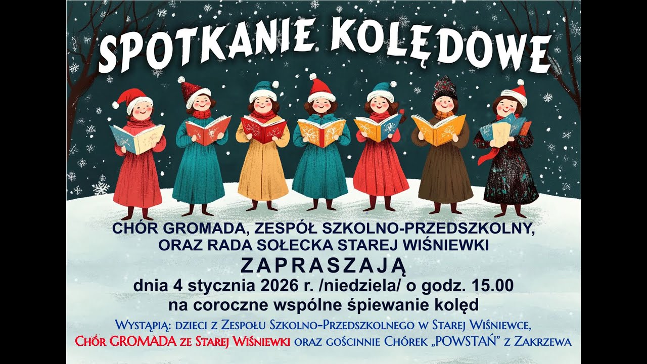 Wieczór kolęd 2026 - Chór Gromada