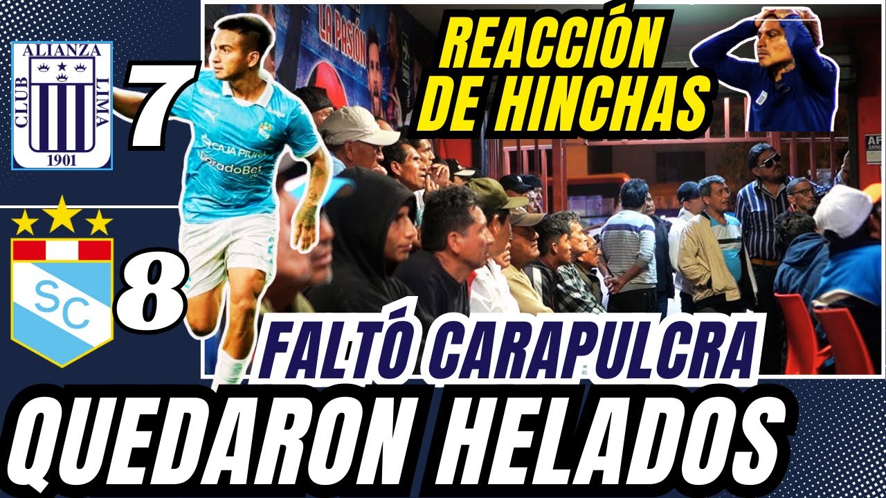 “HINCHAS DE ALIANZA NO LO PUEDEN CREER TRAS VOLTEADA DE CRISTAL 😱💥”#alianzalima #sportingcristal