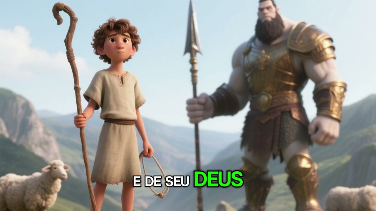 O Combate Lendário de Davi e Golias