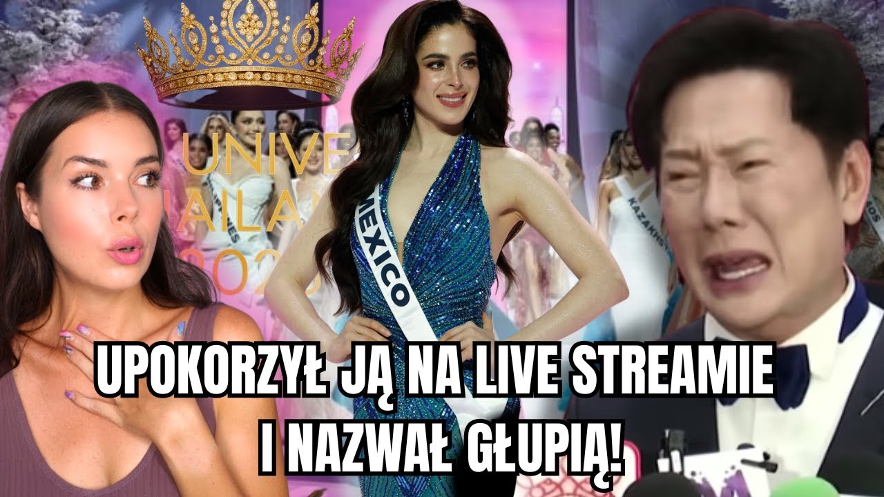 Gigantyczny skandal na Miss Universe! Miss Meksyku WYBIEGA z konferencji