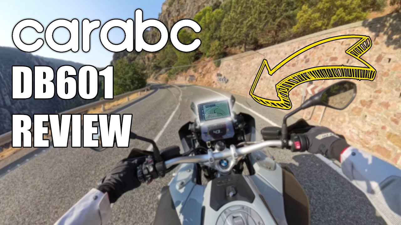 La PANTALLA que uso A DIARIO en mi GS | CARABC DB601 Review