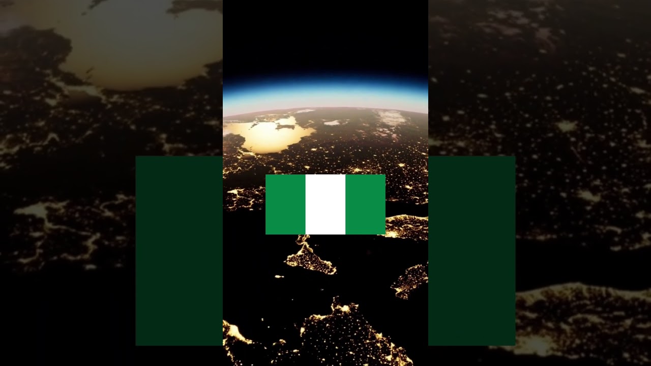 If Nigeria&rsquo;s flag were realistic #geography #guesstheflag #guessthecountry #flags #ytshorts