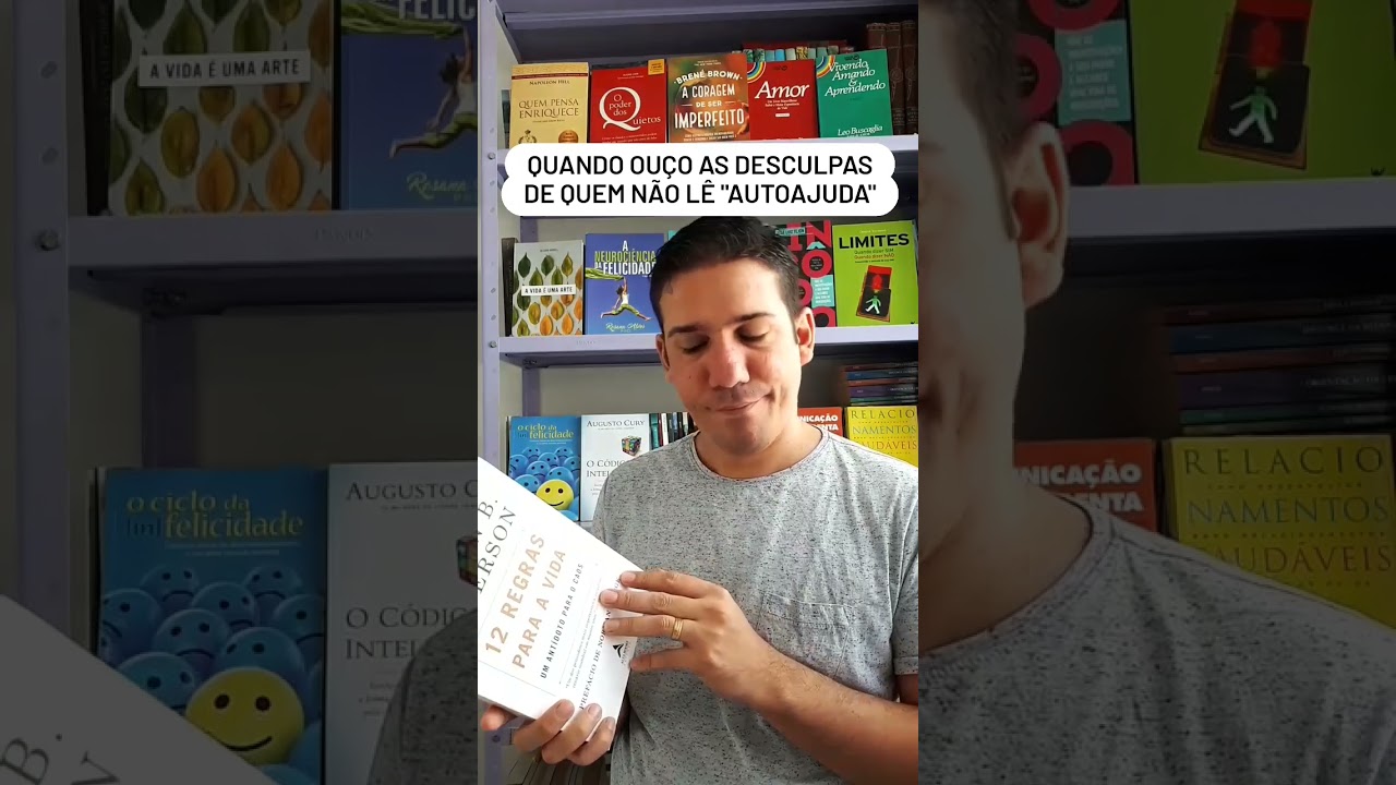 Qual a sua opini&atilde;o sobre livros de autoajuda? #livros #autoajuda #autoestima #leitura #psicologia